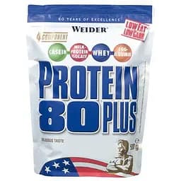 Протеин Protein 80 Plus, 500 грамм Лесная ягода Weider fit0023006