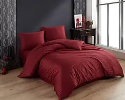 Постільна білизна Charlotte Bordo Сатин-Stripe / простирадло на резинці Cotton Shine pbe0052116