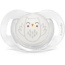 Пустушка Suavinex Bonhomia анатомічна 0-6 місяців біла (307764)