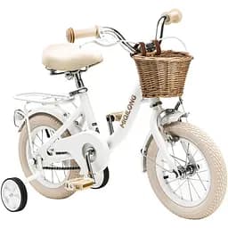 Детский велосипед Miqilong LS 12" белый (RBB-LS12-PEARL)