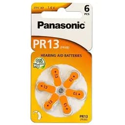 Батарейка Panasonic PR48 / PR13 (1.4V) * 6 (PR-13/6LB)