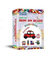 Магниты с термомозаики "Транспорт" (TM-009) набор для творчества