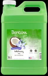 Шампунь для собак і котів TropiClean Імбир та кокос, для білої шерсті, 9,5 л (900110)