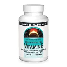 Vitamin E 400 IU D-Alpha Tocopherol - 100 tabs