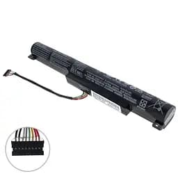 Акумулятор для ноутбука Lenovo L14C3A01 (B50-10, IdeaPad 100-15IBY) 10.8V 2200 mAh 24Wh Black (5B10H42764) - мініатюра 2