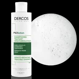 Кератолітичний шампунь Vichy Dercos PSOlution Kerato-Reducing Treating Shampoo для шкіри голови з проявами лущення та свербіння 200 мл (MB439800) - мініатюра 6