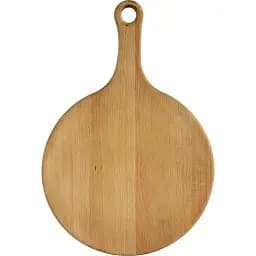 Дошка обробна Brizoll Toscana бук кругла з ручкою 24х1.8 см (D019)