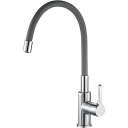 Змішувач для кухні Domino Prestige DPS-203SLR-GREY (22593)