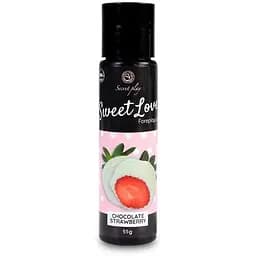 Лубрикант оральный Secret Play Foreplay Gel Sweet Love Chocolate Strawberry 60 мл