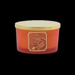 Свічка Sinsay Cinnamon Spice 380 г ароматична біла  