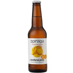 Напиток безалкогольный Spraga Комбуча имбирь и лимон 330 мл