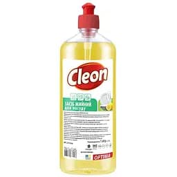 Засіб для миття посуду Cleon Optima Лимон 1 л