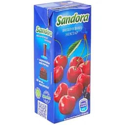 Нектар Sandora Вишневий освітлений 200 мл