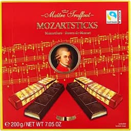 Цукерки Maitre Truffout Mozartsticks з марципаном 200 г (9297360)