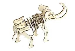 Дерев'яний конструктор "Мамонт" 30 деталей