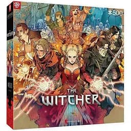 Пазл класичний GoodLoot Witcher Scoiatael Puzzles 500 елементів (5908305243007)