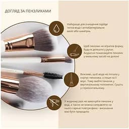  Пензлик косметичний TopFace PT901 F10 для консилера - мініатюра 3