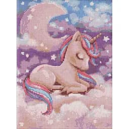 Алмазна мозаїка Чарівний сон AMO7947 з АВ стразами 30х40см