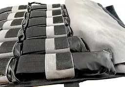 Жилет обтяжувач EasyFit Armor 18 кг набірний з кроком 0,5 кг - мініатюра 4