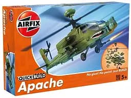 Конструктор Airfix QUICK BUILD Apache Helicopter J6004