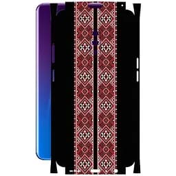 Захисна плівка StatusSKIN для Realme X Корпус Вініл Вишиванка 3