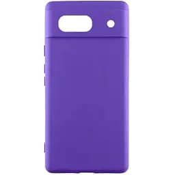 Чохол Lakshmi Silicone Cover Full Camera (AAA) для Google Pixel 7a Фіолетовий / Amethyst