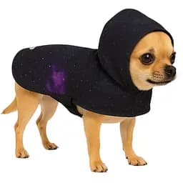 Дощовик-накидка з капюшоном для собак Waudog Clothes, малюнок "NASA21", XXS, А 23-26 см, B 30-36 см, С 15-20 см [CD]