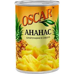 Ананасы Оscar кусочками 580 мл (231870)