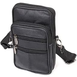 Чоловіча шкіряна сумка Vintage 12,5х19х4 см sum0022665