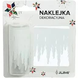 Наклейка новогодняя для окон Jumi Сосульки 2 м (5900410379077)