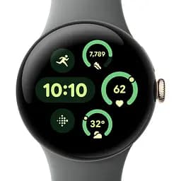 Смарт-годинник Google Pixel Watch 3 41mm Champagne Gold/Hazel Band [115656] - мініатюра 2