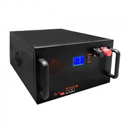 Акумулятор LogicPower LiFePO4 25,6V - 280 Ah (7168Wh) (BMS 200A/100А) LCD металл Smart RM RS485/CAN - мініатюра 2