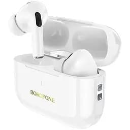 Навушники з шумопоглинанням Borofone BW59 Plus ANC noise reduction бездротові білі - мініатюра 3