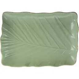 Блюдо Limited Edition Leaf Green Gold kuh0016172