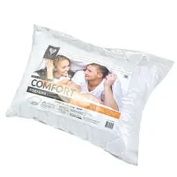 Подушка Ideia Nordic Comfort зі стьобаним чохлом 70х50 см білий (8-34689) - мініатюра 4