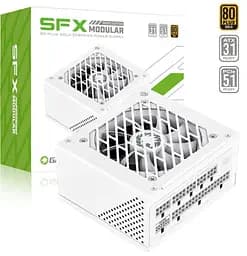 Блок живлення GameMax GS-750G SFX 750W 80+ Gold White (GS-750G White) Б/в - мініатюра 10