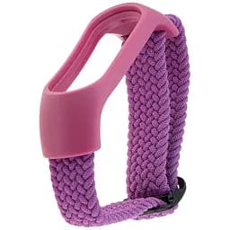 Ремешок Braided Buckle Enhanced Mi Band 3/4/5/6/7 Grape