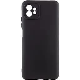 Чохол TPU Getman Liquid Silk Full Camera для Motorola Moto G32 Чорний / Black