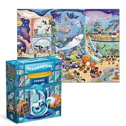 Дитячий віммельпазл "Музей Океанаріум" DoDo Toys 300641, 150 елементів - мініатюра 2