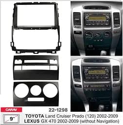 Перехідна рамка Toyota Land Cruiser Prado, Lexus GX Carav 22-1298 - мініатюра 7