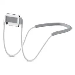 Гнучкий тримач для смартфона Baseus 4-10 Neck-Mounted Lazy Bracket SUJG-ALR02 White - мініатюра 2