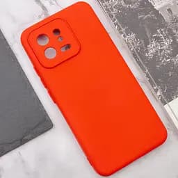 Чохол TPU GETMAN Liquid Silk Full Camera для Xiaomi 13 Pro Червоний / Red - мініатюра 5
