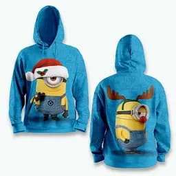 Світшот з 3D принтом Santa Minion 31579 XS