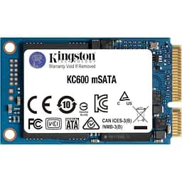 Накопичувач SSD Kingston mSata 512Gb KC600 (SKC600MS/512G)