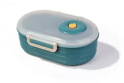 Ланч-бокс пластиковый на 2 секции Laprida зеленый 1000 мл (64-21-229)