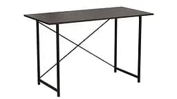 Стіл письмовий Line Лайт Ferrum-decor 750x1200x600 Чорний метал ДСП Венге Магія 16 мм (FRD-106158)