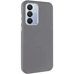 Чохол Epik шкіряний Leather Case Metal Buttons для Samsung Galaxy S24+/S25+ Titanium Gray