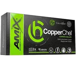 Витамины Amix ChelaZone CopperChel Copper Bisglycinate Chelate 90 веган капс