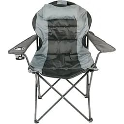 Крісло NeRest Рибак Трофей NR-35 портативне чорне з сірим