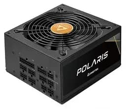 Блок питания 1050 Вт, Chieftec POLARIS, черный, модульный, 80+ золотистый, Active PFC, 13,5 см, 4xMolex/12xSATA/6x6+2-pin